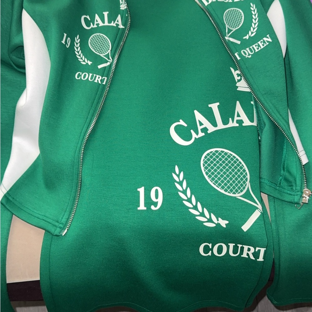 Green Women's 2 Piece Set